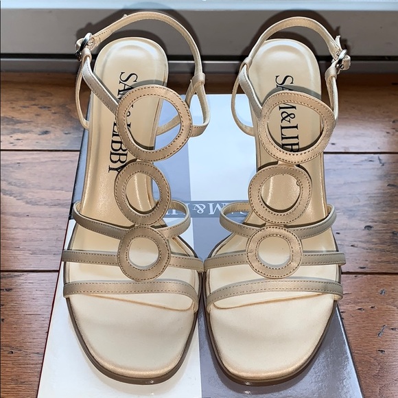 SAM & LIBBY SATIN DRESS HEEL - Picture 1 of 6